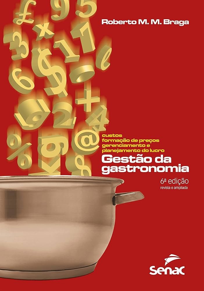 Capa do Livro Gestão da Gastronomia